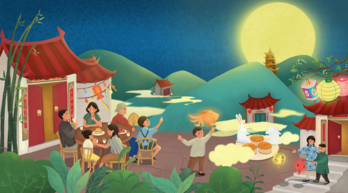 中秋節(jié)的說說，關(guān)于中秋節(jié)的句子